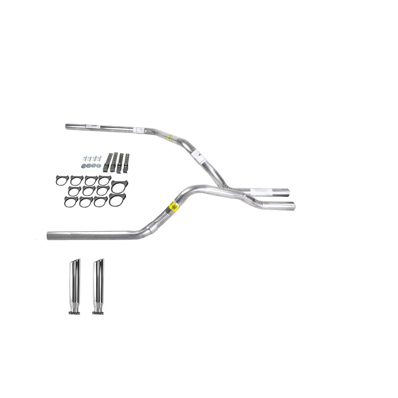 Dual Exhaust Pipe No Muffler RC Tip for Silverado 1500 (2007–2013)