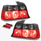 2X Tail Light Brake/Stop Lamp for BMW 3-Series E36 (1992–1998) Red/Smoked Lens