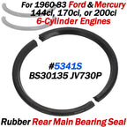 Rubber Rear Main Bearing Seal for Ford Mercury 144 170 200 (1960–1983)
