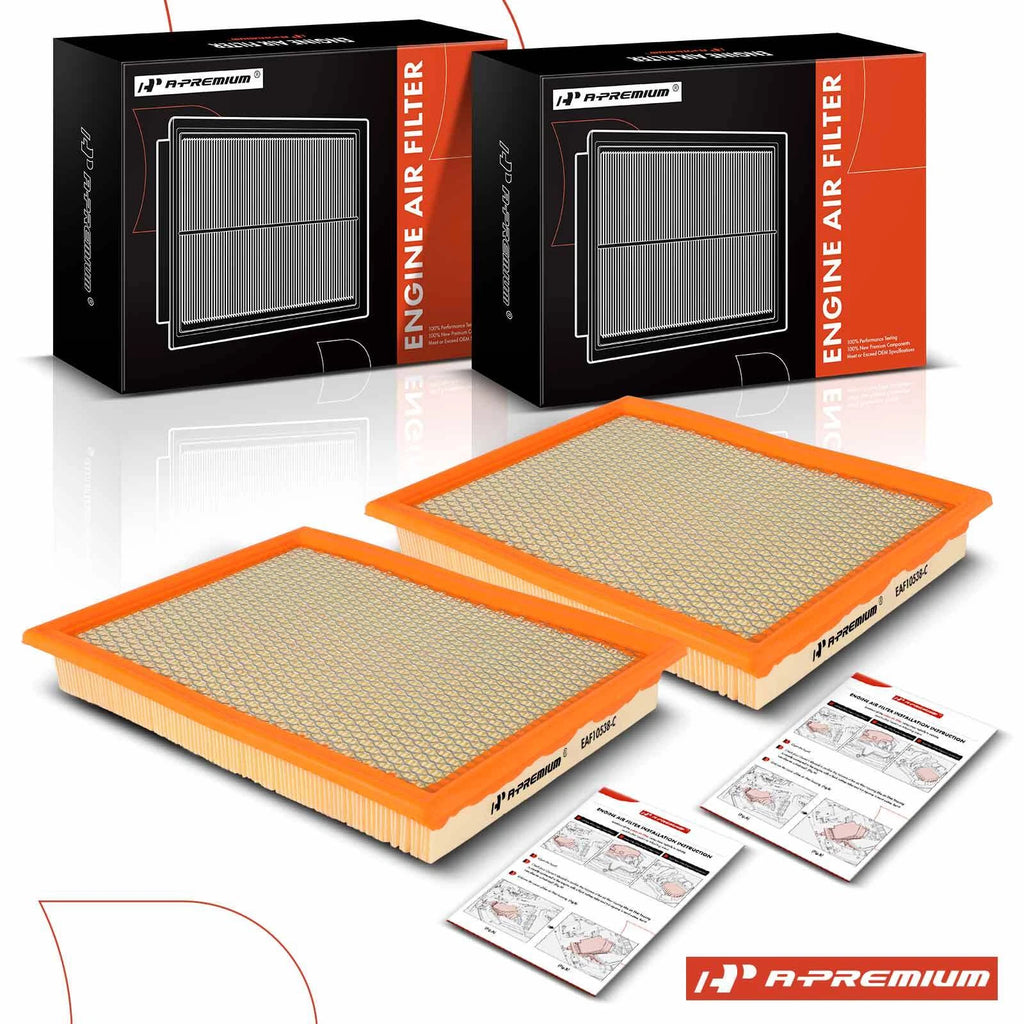 2x Engine Air Filter for Pontiac GTO (2004–2006) V8