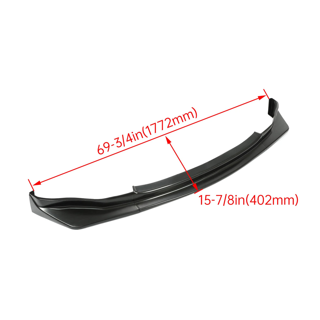 PP Front Bumper Lip Kit for Nissan 350Z Z33 (2003–2005)