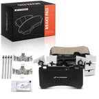 Set of 4 Rear Ceramic Brake Pads for Mercedes-Benz C63 AMG (2008–2013)