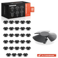 30Pcs Nylon Hood Insulation Retainer Clips for Ram 1500 (2002–2023)
