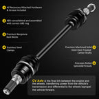 Set of 2 CV Joint Axles for Yamaha Viking 700 (2014–2018)