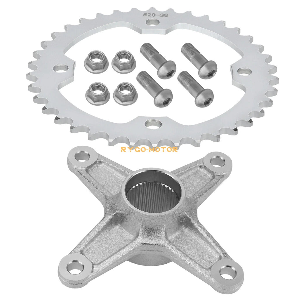 Rear Axle Sprocket & Mount Hub Collar Kit for Yamaha Raptor 250 350 (2004–2013)