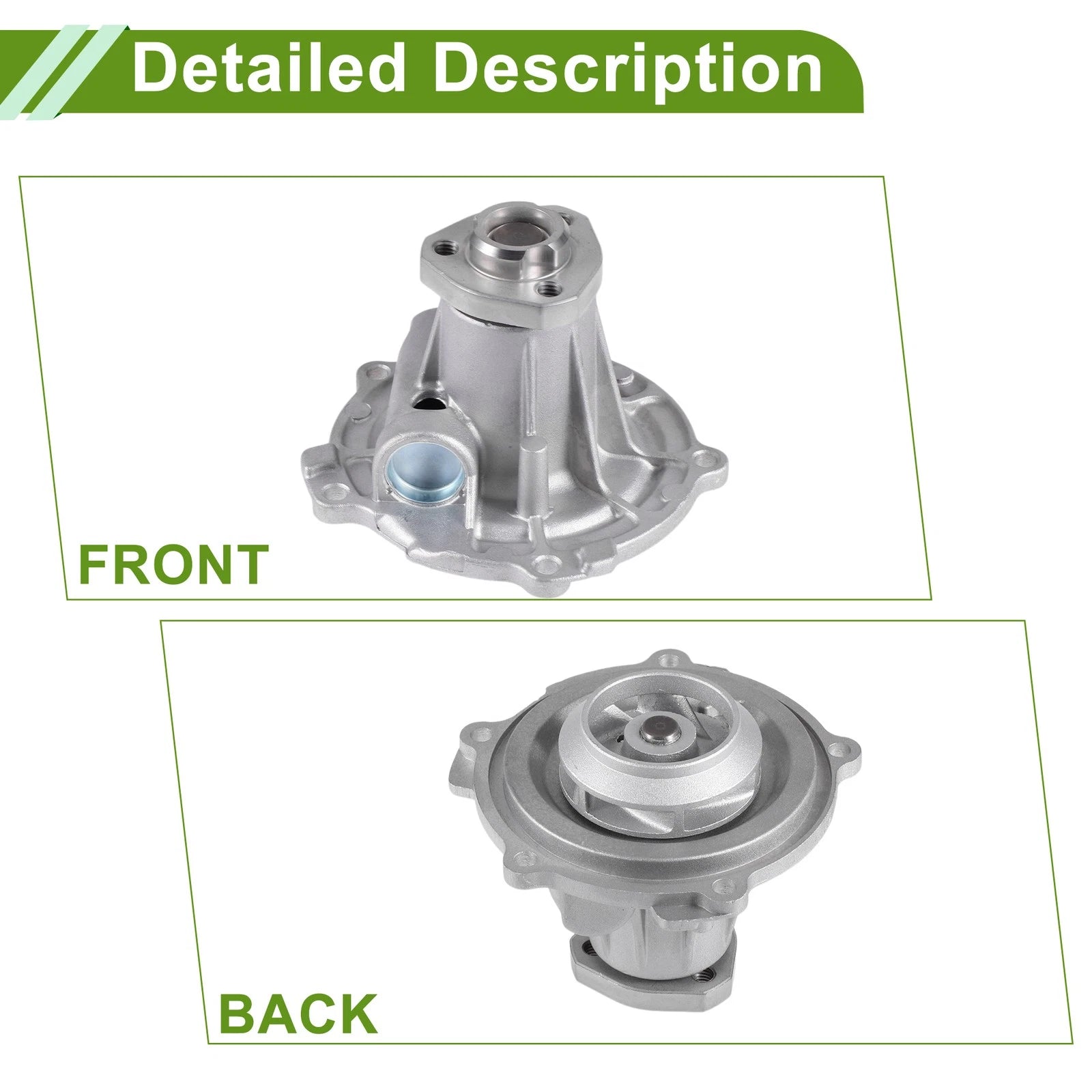 Engine Water Pump for Audi A6 (1997–2005) No. 028121004 Cooling Pump