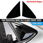 Rear Window Louver Shutter Covers for Mercedes-Benz GLC-Class Coupe (2016–2022)