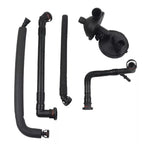 5Pcs PCV Crankcase Vent Valve & Breather Hose for BMW E46 320i 325i X3 Z3 Z4