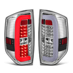 3D LED Tube Bar Tail Light for Tundra (2014–2021) Chrome Housing