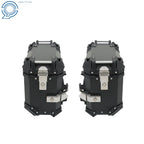 Aluminum Side Case Hard Saddlebags for Motorcycle Tour Trunk (Universal)