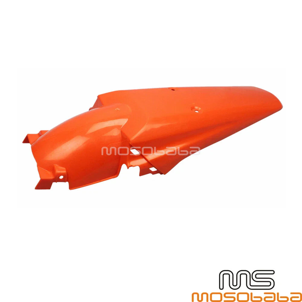 Orange Plastic Rear Motorcycle Fender for Honda XR 500R (1983-1984)