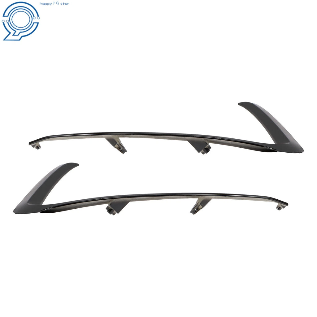Set of 2 Black Bumper Trim for Mazda CX-9 (2016–2022)