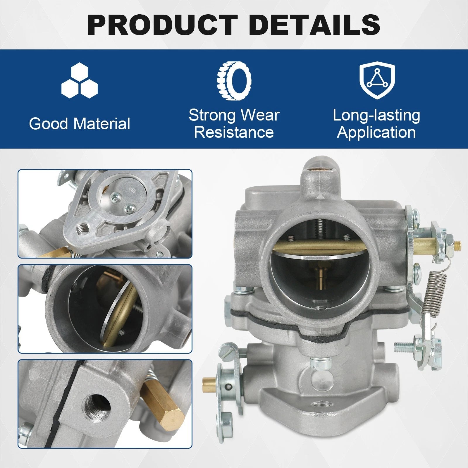 Carburetor for Ford 1.6L Clark Bobcat Skid Steer (Year Unknown)