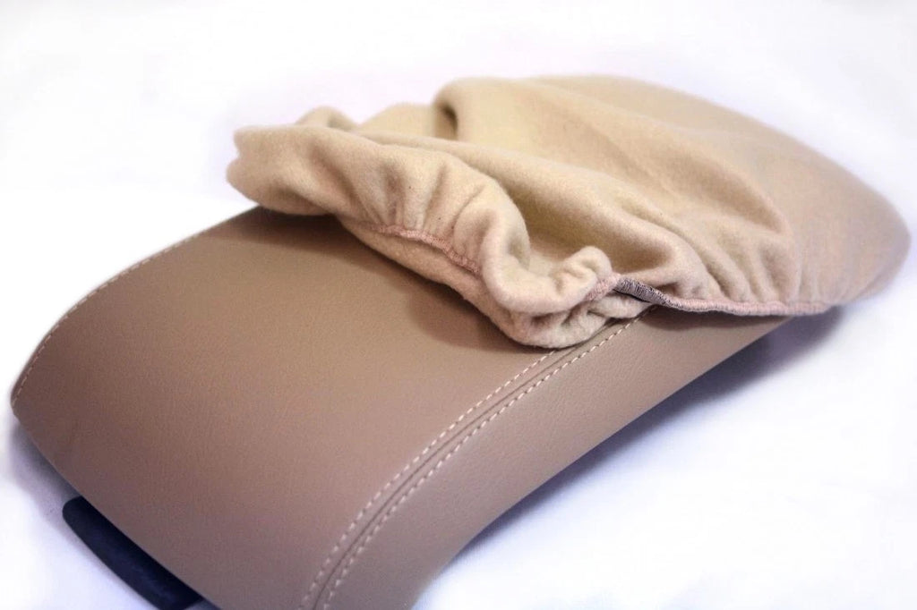 Center Console Armrest Protector for Ford Edge (2007–2010) Beige