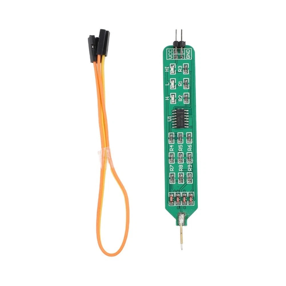 Digital Circuit Logic Probe with LED Indication for Automotive Use
