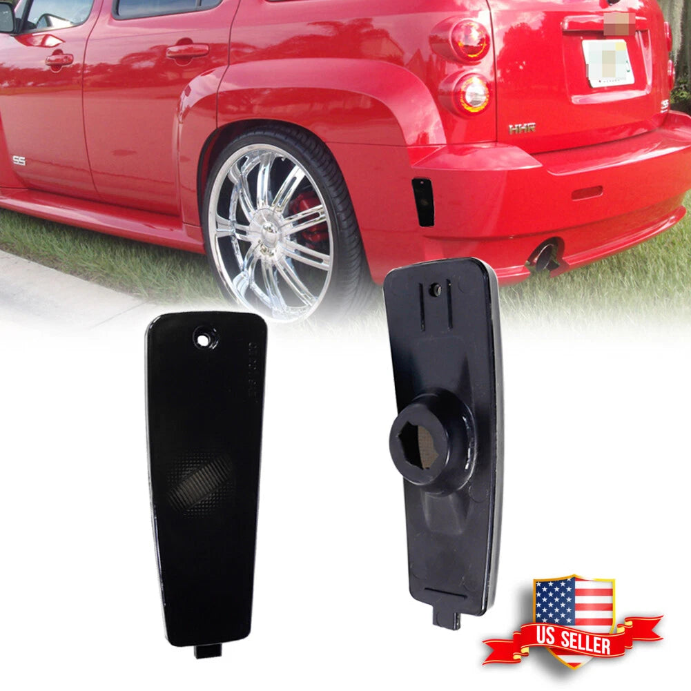 2X Smoke Lens Rear Bumper Side Marker Lights for Chevrolet HHR (2006–2011)