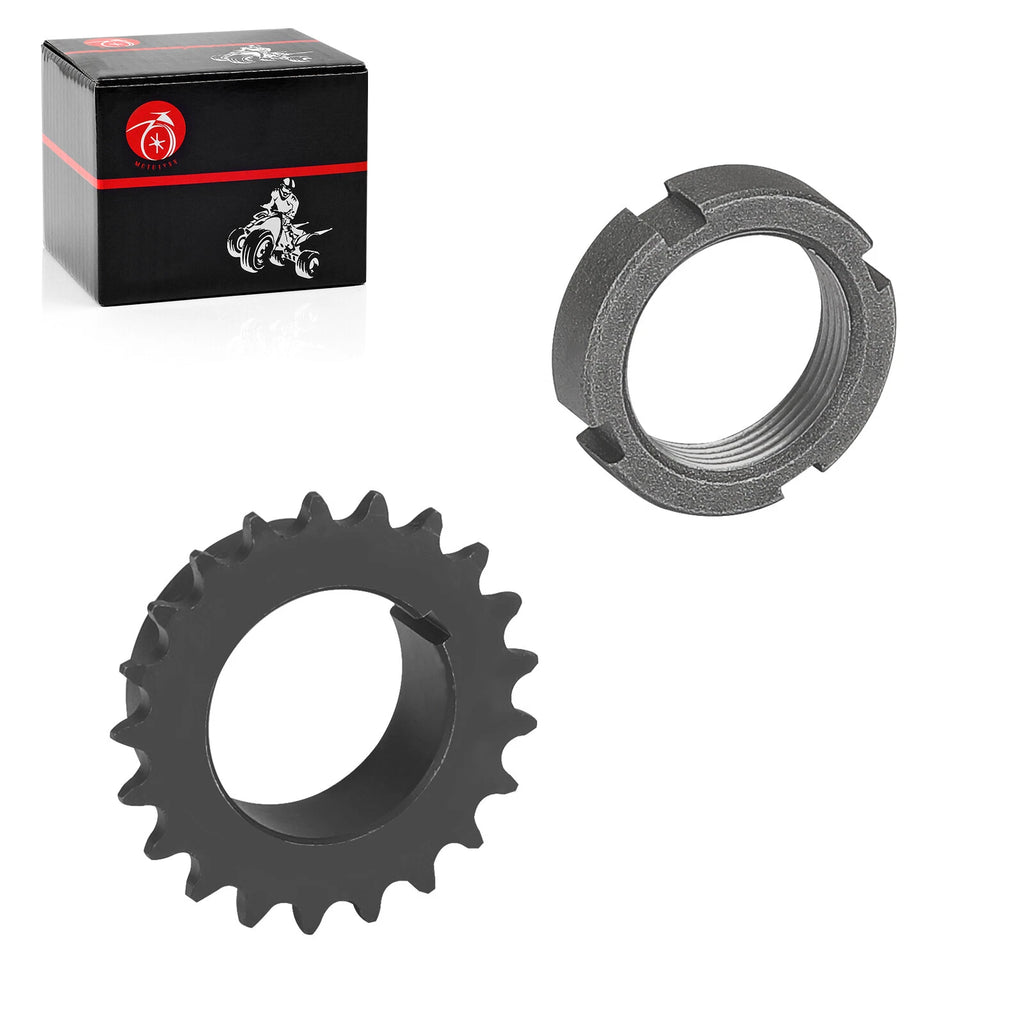 Crankshaft Timing Gear Sprocket + Slit Nut for Polaris Magnum Ranger (400–500)