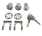 Door and Ignition Lock Key Cylinder Set Replacement for Chevy Impala (1966–1967)