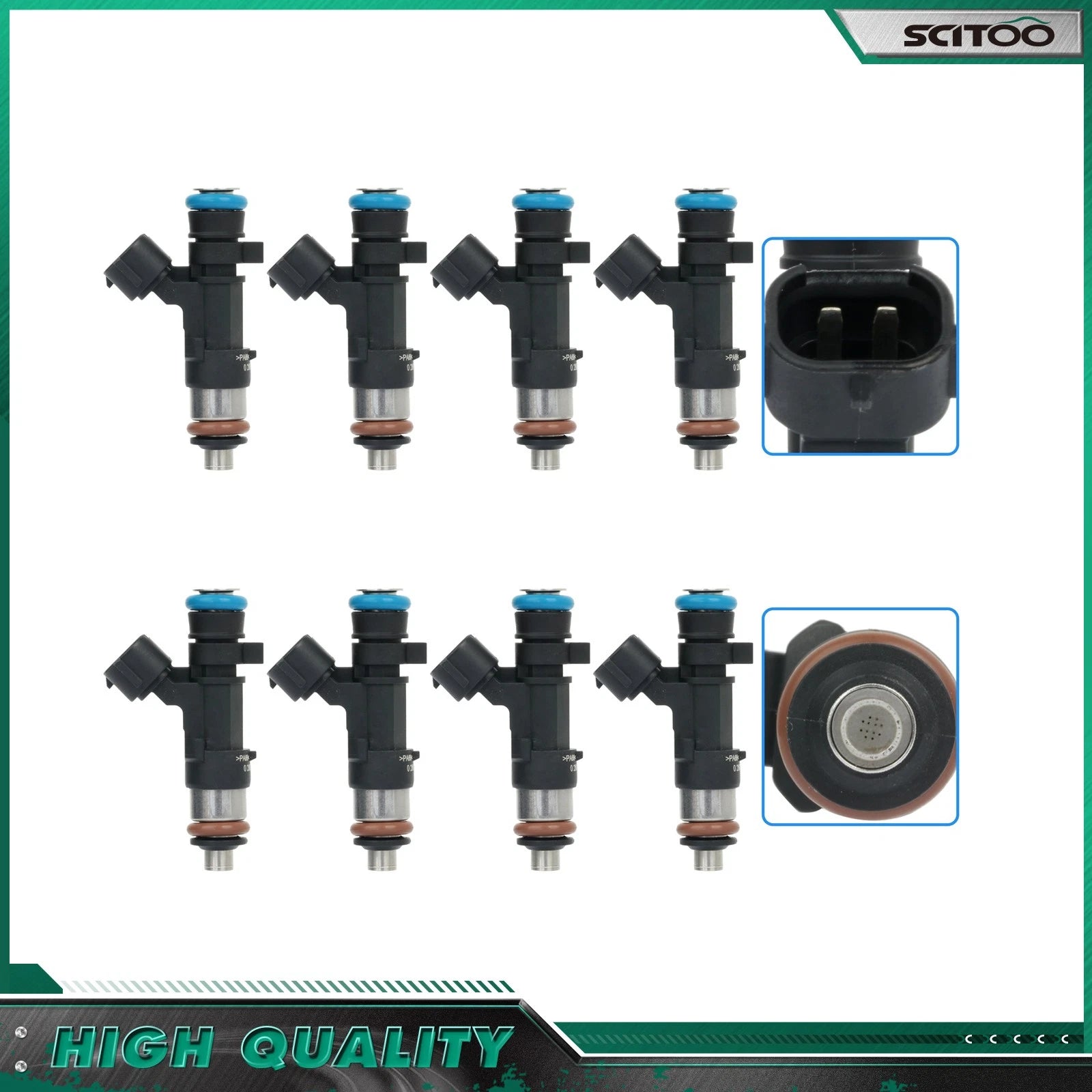 8x Fuel Injectors for Nissan Pathfinder Xterra 4.0L 5.6L (2005–2012)