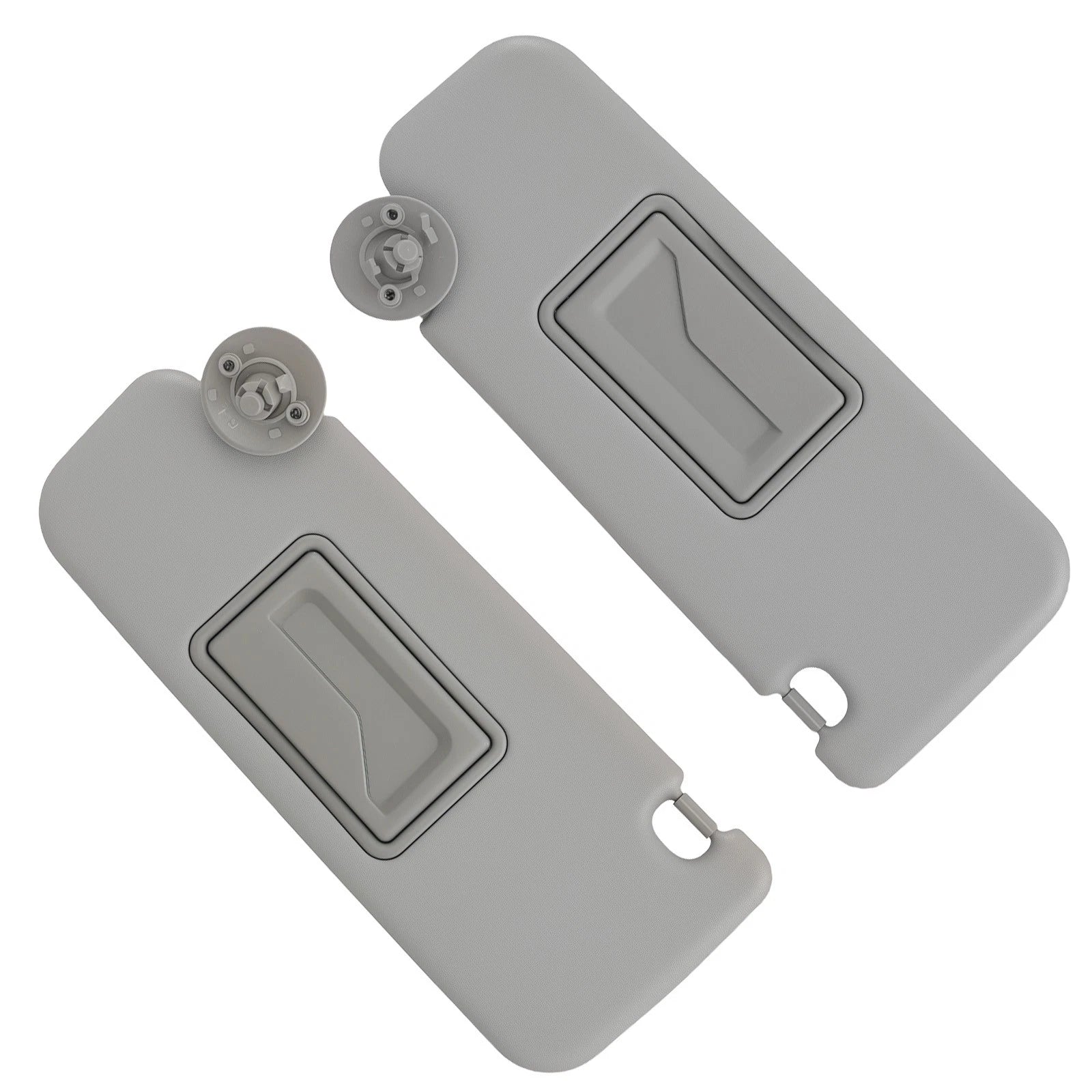 Set of 2 Gray Sun Visors for Chevrolet Sonic RS (2013-2016)