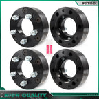 Set of 4 Wheel Adapters 6x5.5 to 5x4.5 M14x1.5 for Chevy Silverado 1500 (1999–2025)