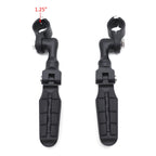 Saddle FootPeg 3" Footrest for Harley (1.25" Engine Guard Crash Bar)