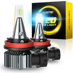 2X H11 H8 LED Fog Light Bulbs for Universal Fit (CANBUS Error Free)