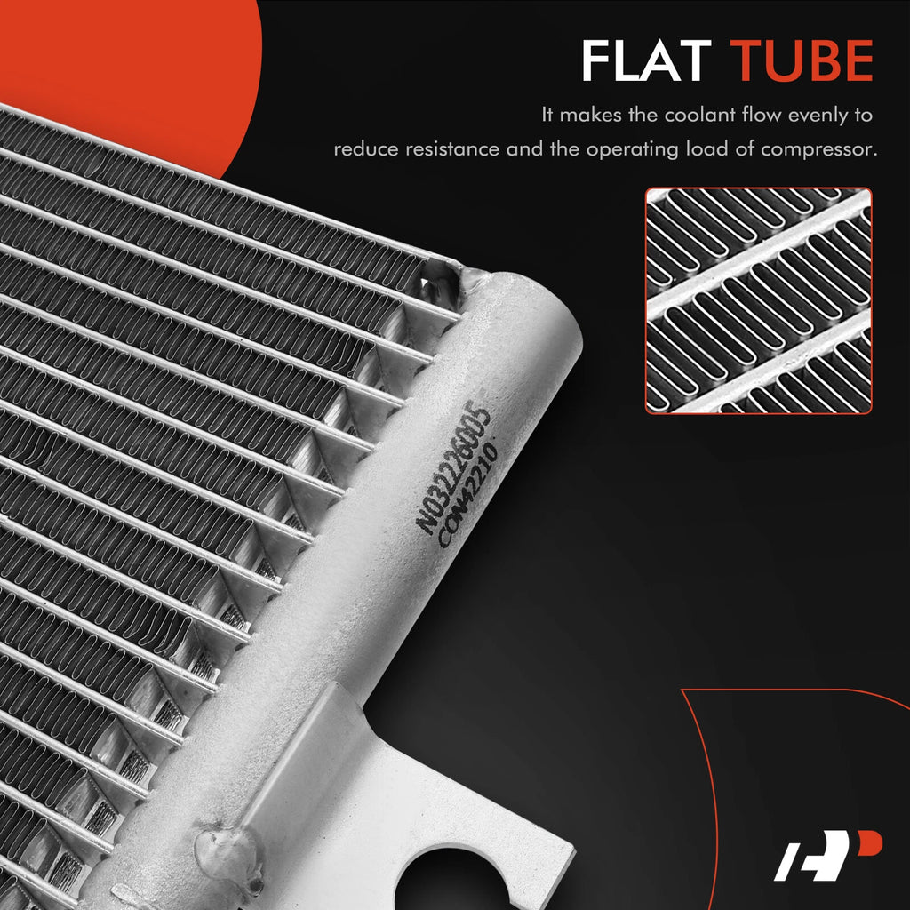 A/C AC Condenser with Bracket for Toyota 4Runner (1984-1989)