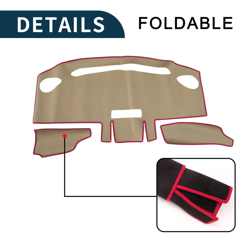 Set of 2 Dashboard Dash Cover Mats for Mazda Flair Wagon MM21 (2012–2019)