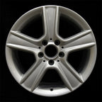 Factory Wheel 17x8.5 Bright Fine Silver Full Face for Mercedes C300 (2010–2011)