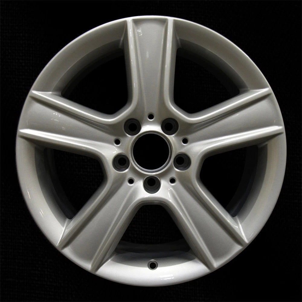 Factory Wheel 17x8.5 Bright Fine Silver Full Face for Mercedes C300 (2010–2011)