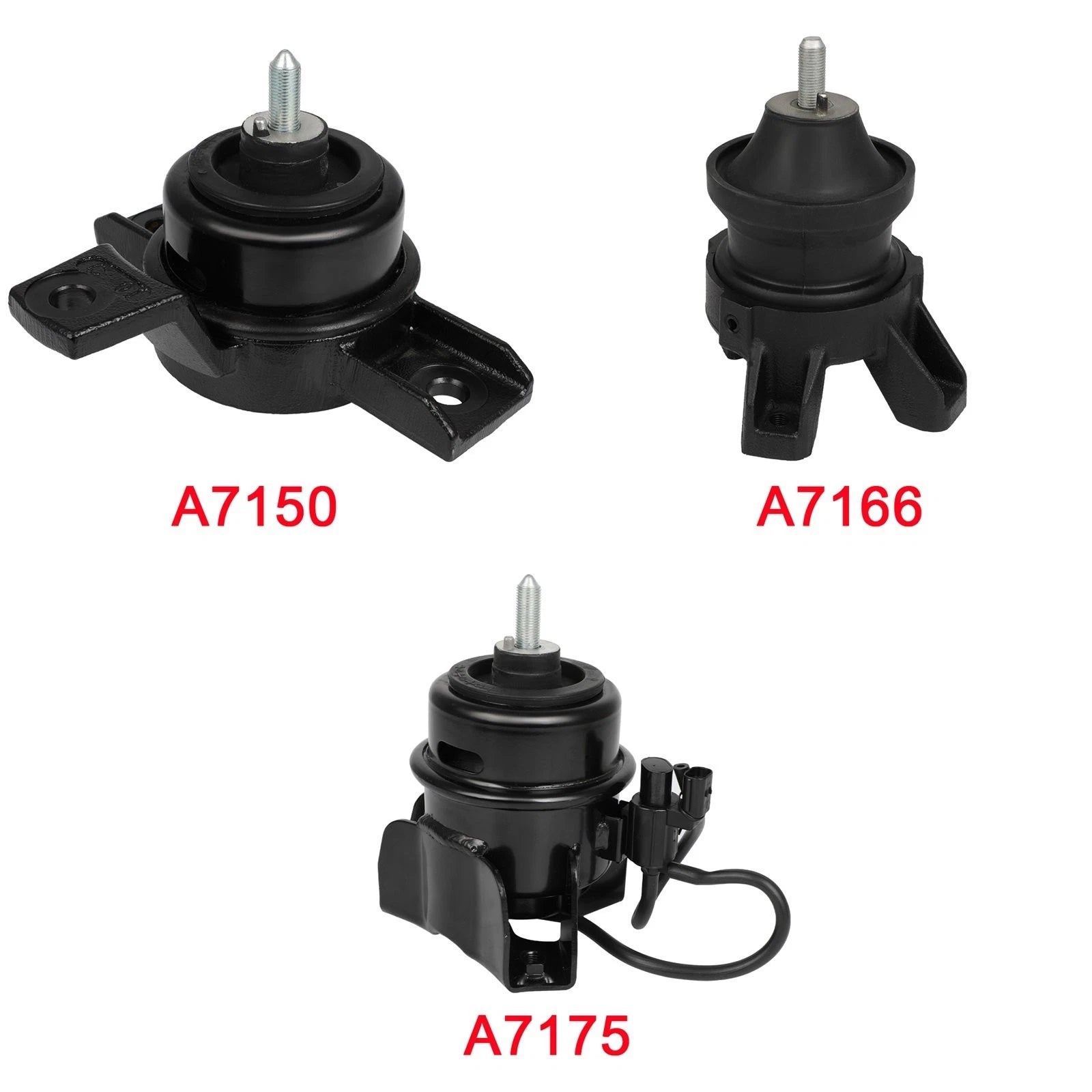Engine Motor Mount for Veracruz V6 3.8L (2007–2012) A7150 A7166 A7175