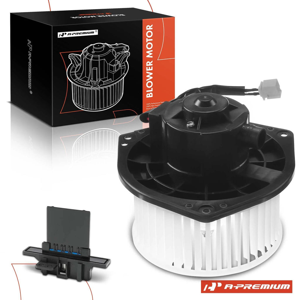 2X Front HVAC Blower Motor & Resistor Kit for Nissan Sentra (2000–2022)