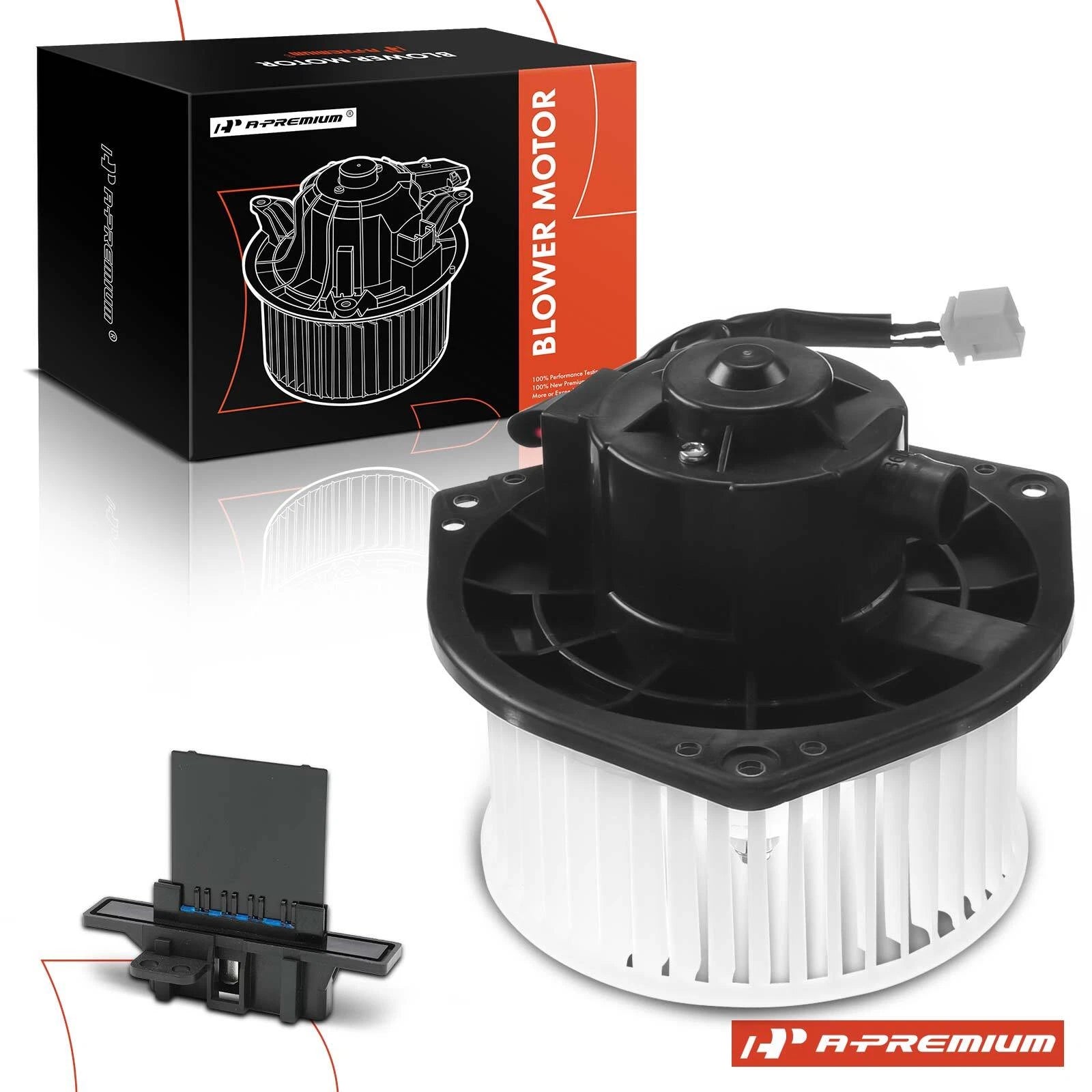 2X Front HVAC Blower Motor & Resistor Kit for Nissan Sentra (2000–2022)