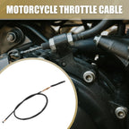 42.5" Black Rubber Clutch Cable for Honda CG125 (2000-2023)