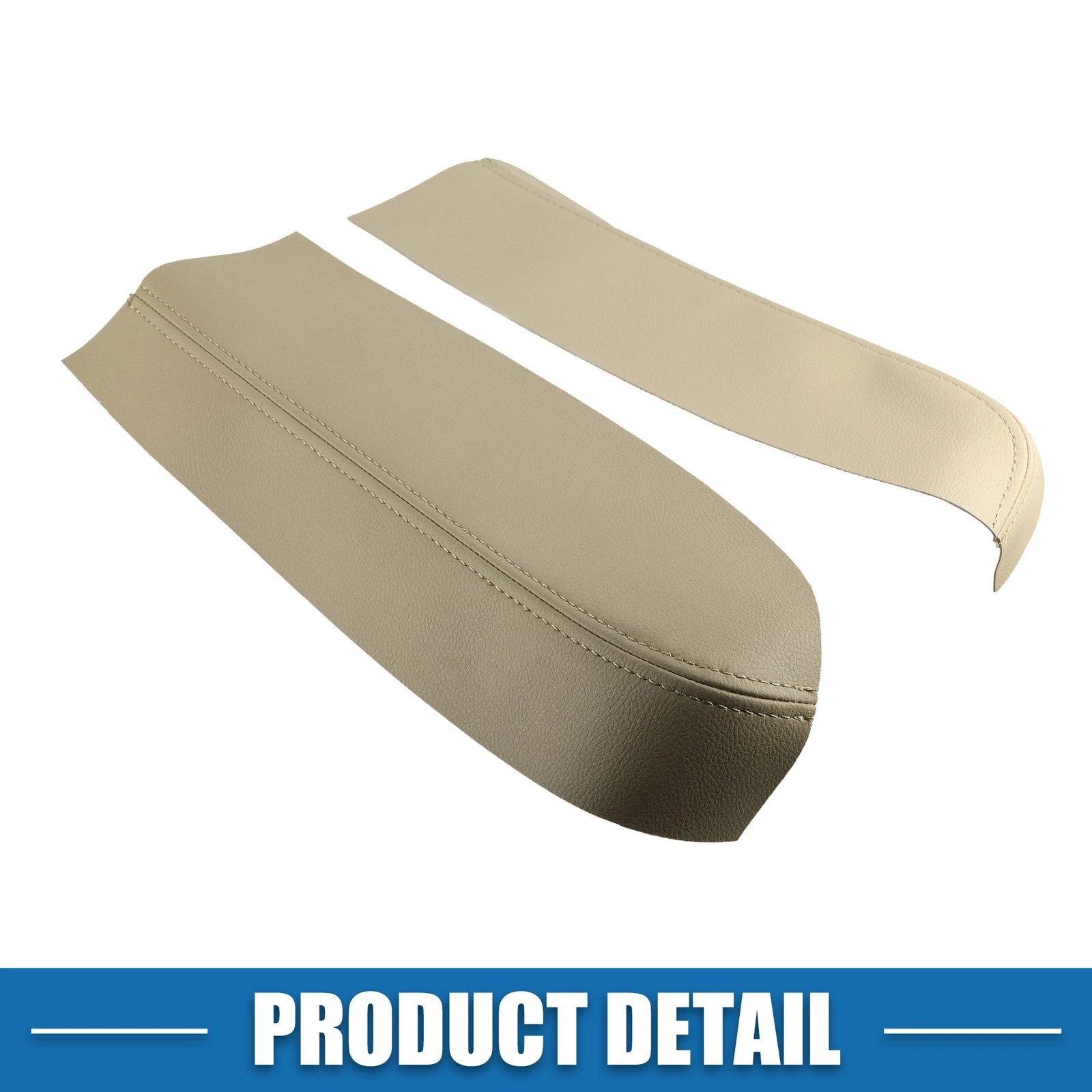Set of 2 Front Door Panel Armrest Covers for Toyota Prius (2004–2009) Beige