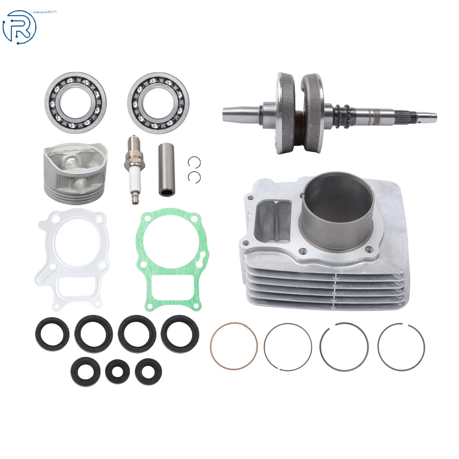 Crankshaft and Cylinder Sleeve Set for Honda TRX250 