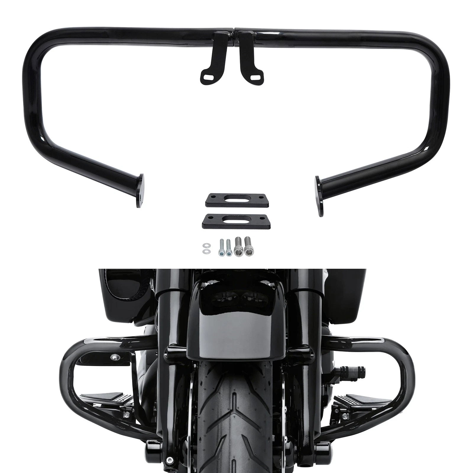 Engine Guard Crash Bar for Harley Touring FLTR (2015–2022)
