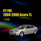 2X Amber LED Side Marker Lights for Acura TL (2004–2008) Smoked Lens