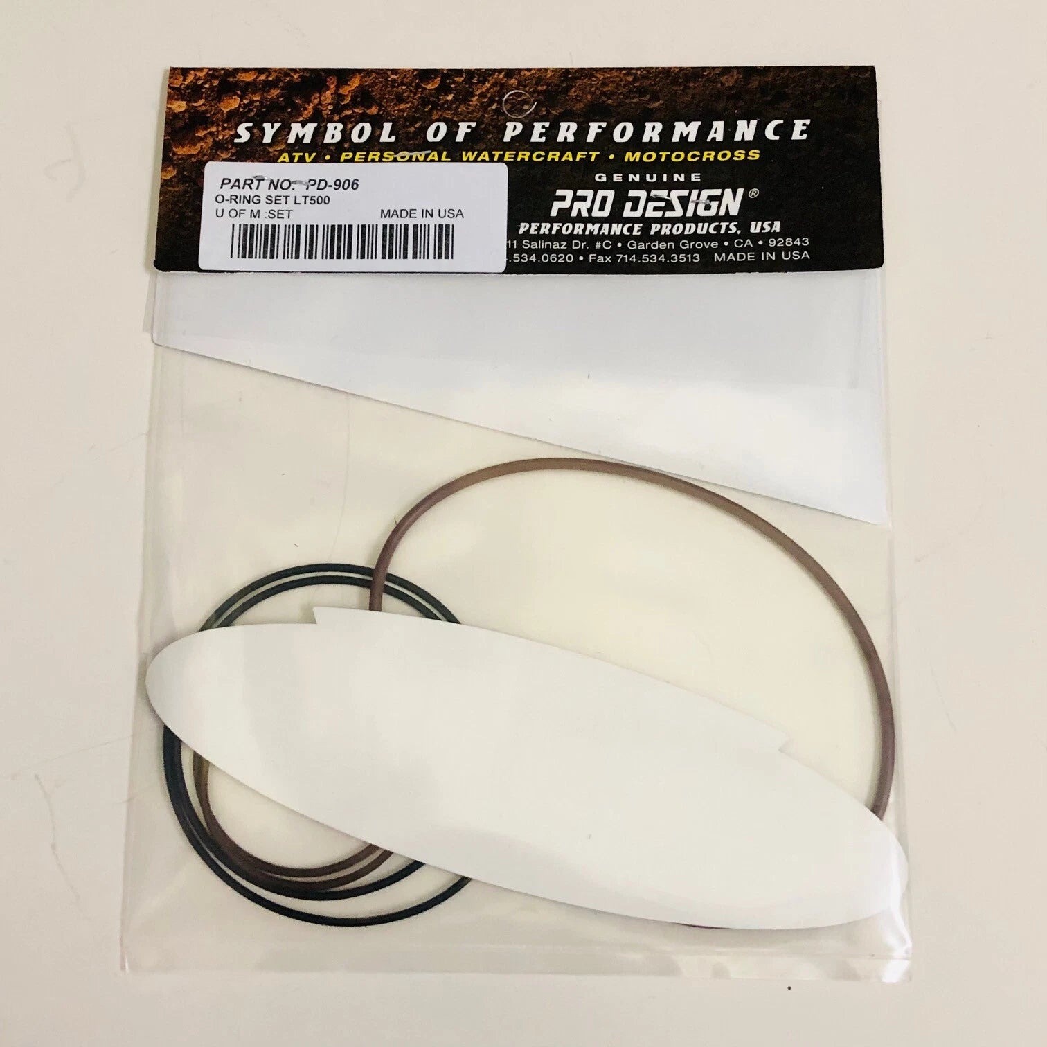 Pro Design Cool Head O-Ring Kit for Suzuki LT500R LT500 Quadzilla (1987–1990)