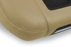Leather Console Lid Bucket Cover for Chevrolet Silverado (2019–2020) Beige