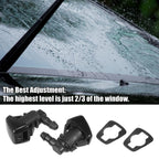 5pcs Front Windshield Washer Nozzle Spray Jet Kit BT4Z-17603-A for Ford Edge (2015–2023)