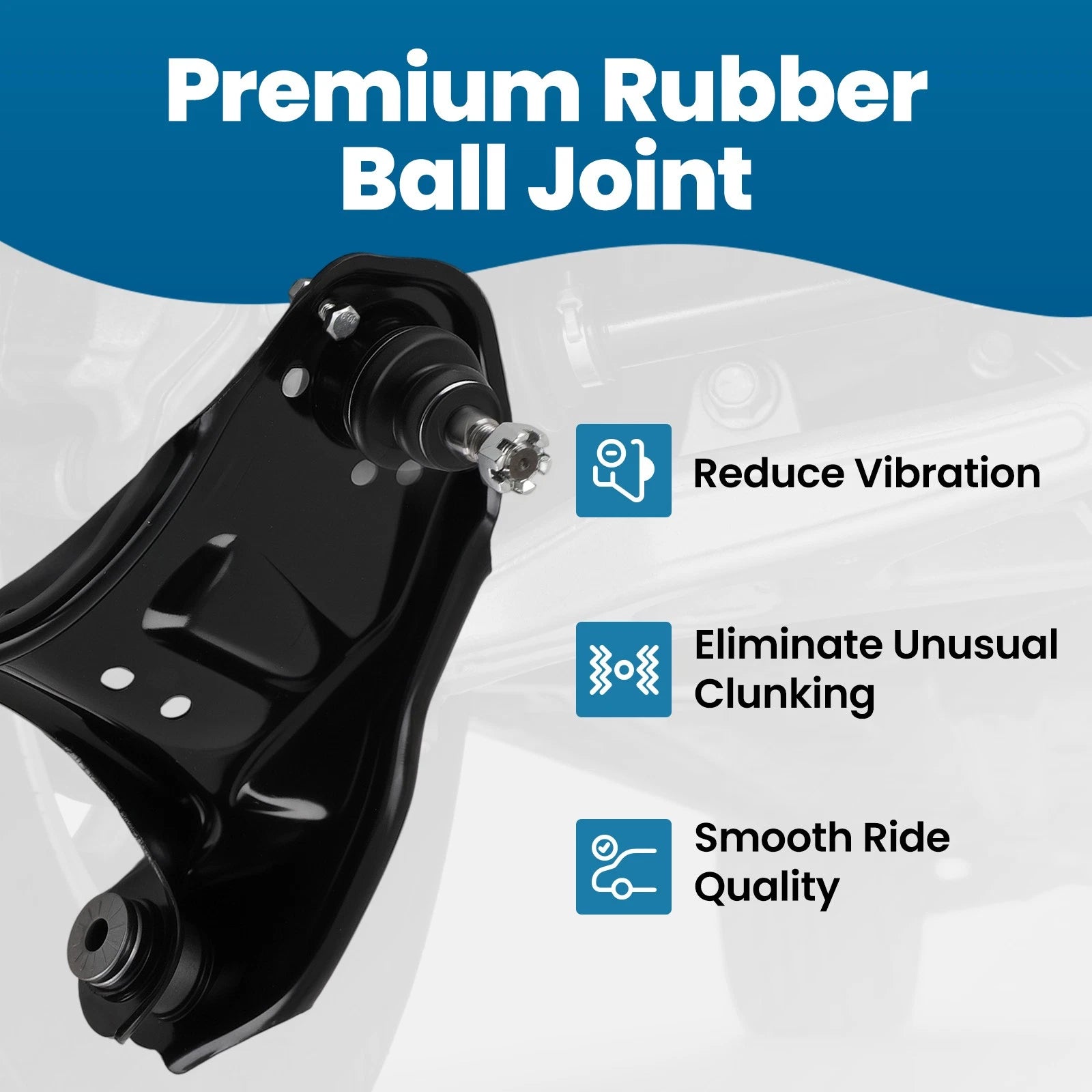 Front Upper Control Arms Kit for Chevy Blazer S10 GMC Jimmy (1998–2005)