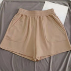 Set of 2 Comfortable Loose Wide Leg Shorts for Women (Sports, Daily Life)
