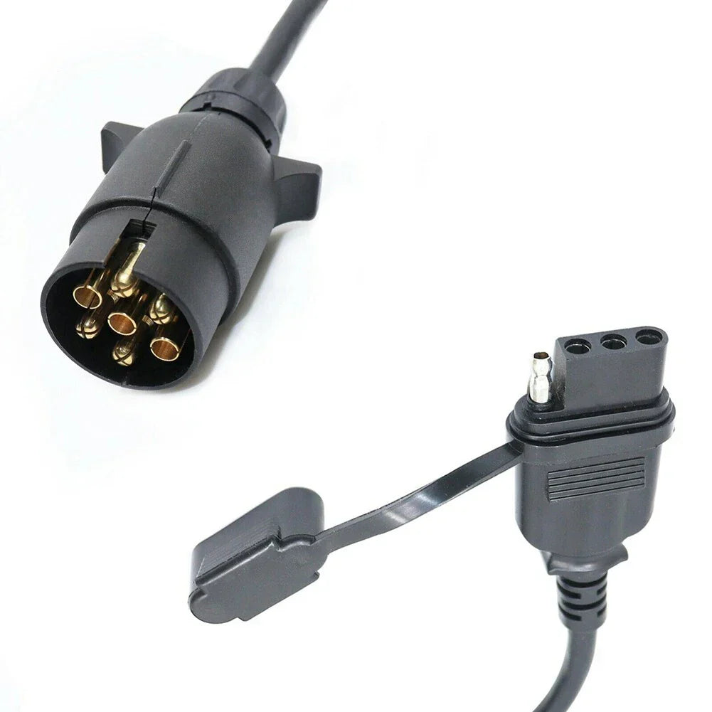 Trailer Light Converter 7Pin Connector to 4Way Flat