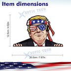 Donald Trump President Campaign Stickers for Car Bumper (2016-2020)