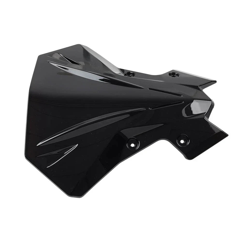 Black Windshield Visor Deflector for Kawasaki Z900 (2020-2024)