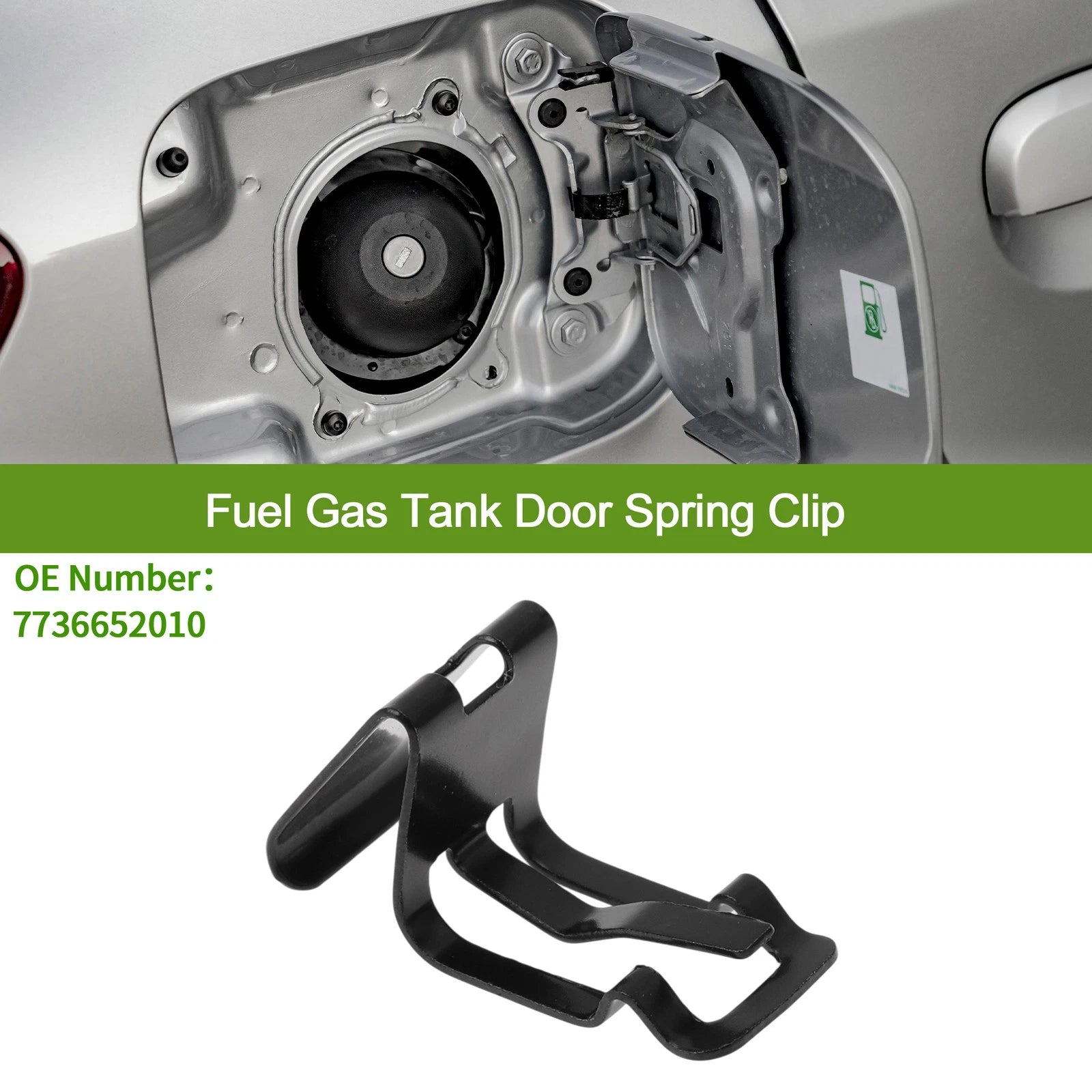 Fuel Gas Tank Door Spring Clip for Toyota Yaris (2007–2011) No.7736652010