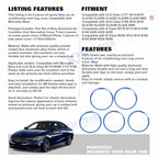 AC Air Outlet Vent Front Side Rings Trim for Mercedes-Benz A B CLA GLA (2013-2019)