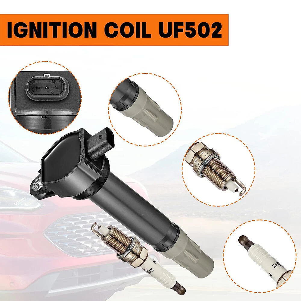 6x Ignition Coil & Spark Plug Kit for 2006-2010 Chrysler 300 3.5L Dodge